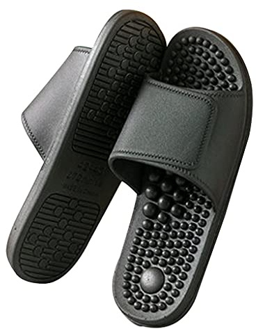 Zapatillas Masaje Pies Sandalias Chanclas Circulacion 1 Par Acupresión Zapatillas De Masaje De Pies Acupuntura Acupuntura Sandalias De Masaje Zapatos De Salud para Mujeres Zapatillas De Baño