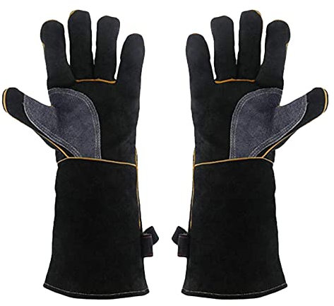 OFUNGO Gants de Travail, soudage 16 Anti-Professionnel for la cheminée de Barbecue de Cuisine