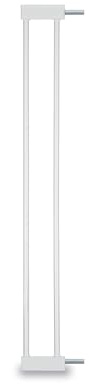 hauck 9 cm Verlängerung für Türschutzgitter ohne Bohren, White | Kompatibel mit hauck Open N Stop 2, Clear Step 2, Clear Step Autoclose 2, maximal 2 Verlängerungen je Gitter, eine pro Seite
