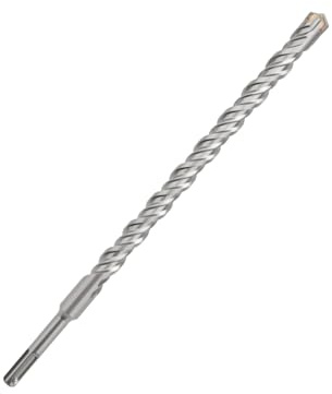 hsawbit SDS Plus Masonry Dill Bit 12mm x 360mm, Hammer Drill Bits | Cross Tip Carbide Drill bit for Brick Walls, Concrete, Stone