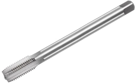 QUARKZMAN Metrisches Gewindebohrer M16 x 2 H2 160mm Extra langer gerader Flöten-Gewindeschneidemaschine Gewindebohrer Gewindeschneidwerkzeug