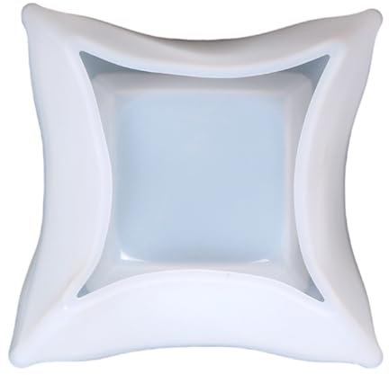 Btgghytr Moules carrés en silicone pour résine artisanale, moule de jardinière en silicone, moule multifonction pour pots de fleurs en silicone, moules adaptés pour les maisons créatives