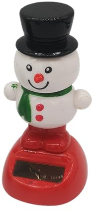 Christmas Solar Dancing Figure | Dancing Decoration for Car Dashboard,Dashboard Christmas Toys, Shaking Figure for Car Workplace Home Desk Decor