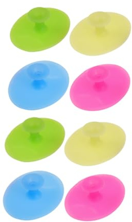 LRXIYODE Lot De 8 Brosses Visage En Silicone Exfoliantes Et Massantes, Petite Taille, Gommage Facial Doux, Adaptées à Bébé Et Usage Quotidien