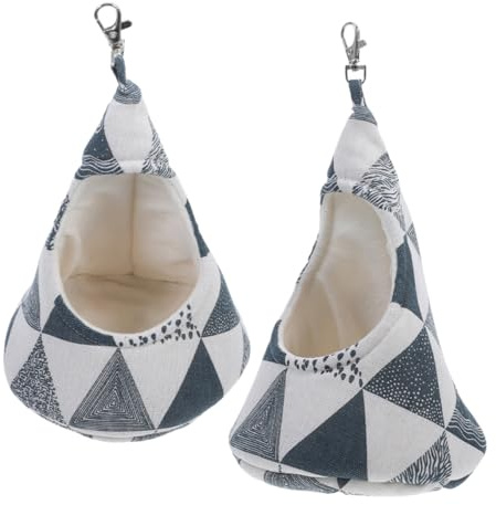 Abaodam Borsa Portaoggetti Appendibile per Mollette da Bucato 2 Pezzi in Lino Combinato Design Conico Facile da Installare per Uso Outdoor e Interno