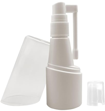 Bottiglie spray vuote, nebulizzatore rotante ricaricabile, portatile, a prova di perdite, 50 ml, nebulizzatore fine per farmaci nasali, contenitore per viaggi e attività all'aperto