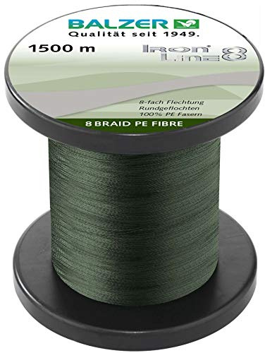 Balzer Iron Line 8-1500m geflochtene Schnur zum Spinnfischen