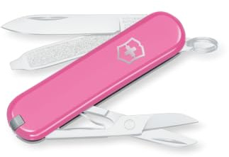 Victorinox Classic SD Taschenmesser, Swiss Made, 7 Funktionen, Klinge, Schere, Nagelfeile