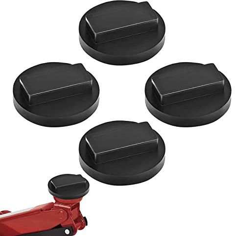 DEDC 4er Pack Jack Pad Für Auto Mi-NI Jack Pad Schlitzgummi Gummipuffer Gummiblock Wagenheber Gummiauflage