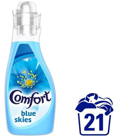 Comfort Fabric Conditioner Blue Skies 750ML/25.4OZ (2X750ML/25.4O)