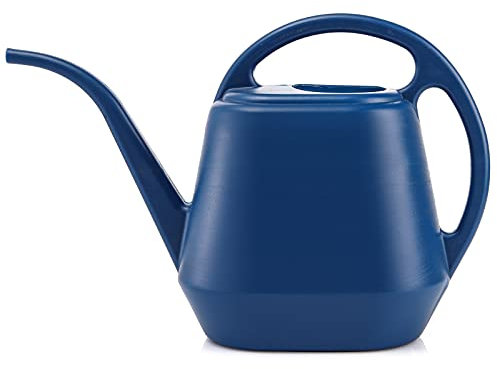 Fasmov Annaffiatoio in Plastica da 4 Litri Leggero Spruzzatore d'acqua Annaffiatoio per Giardino Casa all'aperto Fiore Pianta Bonsai (Blu)
