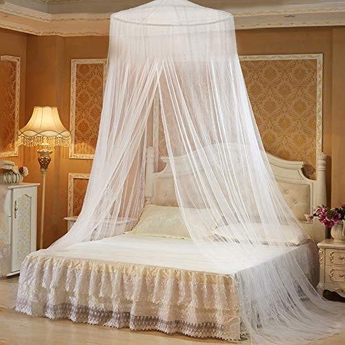 babytowns 250 * 60 cm Moskitonetz Groß Mückennetz,Insektennetz Betthimmel für Einzelbett, Feinmaschig Mesh,für Zuhause auch auf der Reise