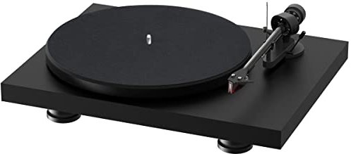 Pro-Ject Debut Carbon Evo 2M Red Negro Satén - Platino Vinilo Hi-FI