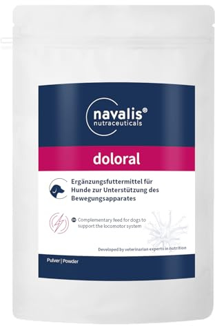 navalis doloral Dog Pulver | 160 g | Ergänzungsfuttermittel für Hunde | Mit Kurkuma & Teufelskralle