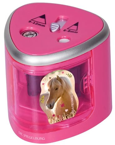 Die Spiegelburg - Elektrischer Anspitzer Rosa - Pferdefreunde, 17051