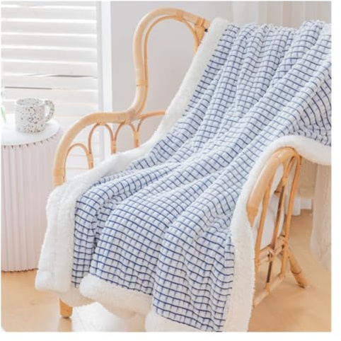 OUYUE Manta Invierno Manta De Tiro, Manta Cálida Gruesa Y Difusa Suave para Mantas De Sofá para Sofás Cama Cobija para Sofá(A,180 * 200cm)