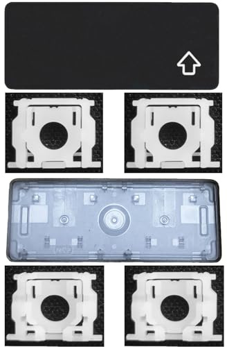 CTBDZ Capuchon de touche individuel avec charnière de rechange pour MacBook Pro (M1 M2) A2141 A2251 A2289 A2338 A2442 A2485, remplacement pour clavier MacBook Air A2179 A2337 A2681 Capuchon de touche