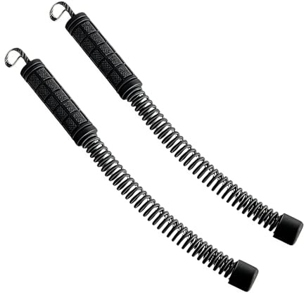 Cuerdas de golpeo portátiles | Dispositivo de entrenamiento inalámbrico para entrenamiento, 2 piezas, barra de entrenamiento para quemar grasa, brazos, pecho, piernas, espalda, para mujeres y hombres