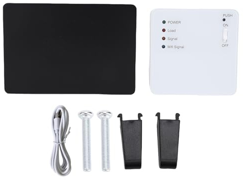 Smart WiFi-termostat Digital Display Temperaturkontroll med Receiver APP Fjärrkontroll för ABS-material för hemmakontor