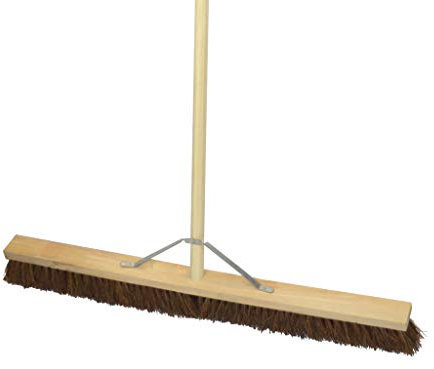 Stiff Bassine Broom 900mm (36in) + Handle & Stay