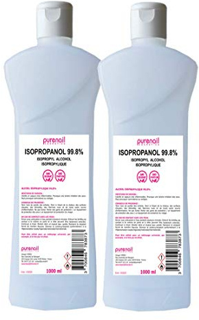 2 x Isopropyl 99.8 Alcohol Cleaner - No Colouring - No Perfume - 2 x 1 Litre