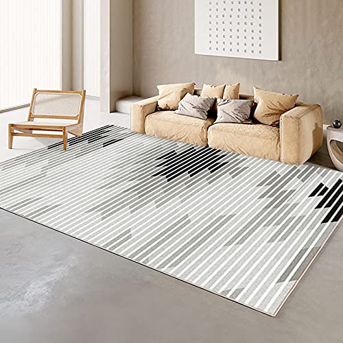 Alfombra de gran área para sala de estar, dormitorio, alfombra de felpa suave, nórdica, antideslizante, antiincrustante, lavable, alfombra para puerta de baño, cocina, alfombra pequeña, 80 x 200 cm
