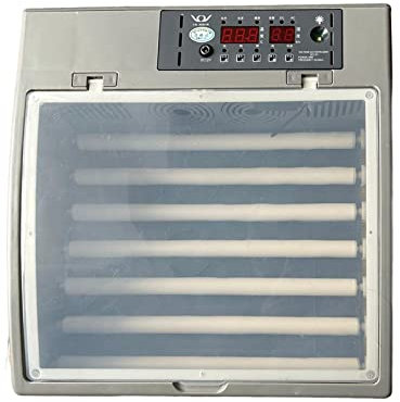 LOVIVER Egg Incubator Automatische intelligente Luftfeuchtigkeitsüberwachung LED-Anzeige mit Heller Bruteier-Umluftbrutmaschine für Gänsetauben, für 36 Eier