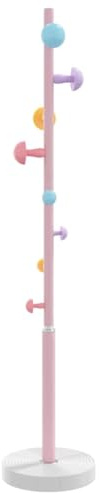 vidaXL Garderobenständer Rosa 172 cm Pulverbeschichtetes Eisen