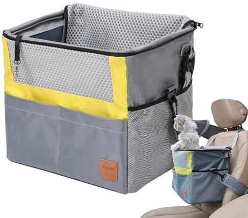 Cestino per bicicletta per cani,Cestino per bicicletta per cani,Trasportino per animali domestici impermeabile con cerniera - Cestino per cuccioli di bicicletta resistente all'usura