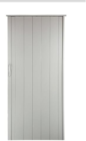 Falttür Höhe 202 cm Einbaubreite bis 122 cm Schiebetür Tür weiss gewischt farben Doppelwandprofil Neu