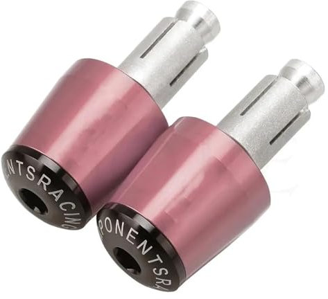 Motorrad-Lenkerstecker Für CBR600F4I CBRF4i Für SPORTF CBR600F4i 2001-2007 Motorräder Lenker Griffe Kappe Gewicht TeileAnti Vibration Stecker Enden(Pink Black)
