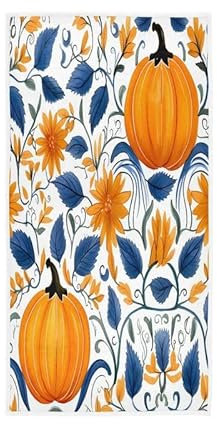 Badetücher Herbstkürbis Erntedankfest Sporthandtuch Praktischem Gästetuch Saugfähige Handtücher Für Badezimmer Für Reisen Hotel Damen 40X70Cm