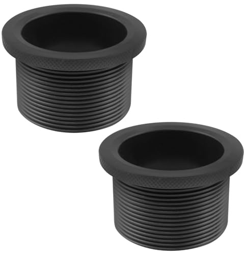 FINBe 2 Pack Shower Drain Flange Adapter, 2 Inch Threaded Connector
