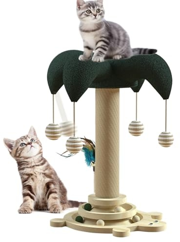 Cat Cat Scratch Post - Albero Sisal Scratch Posts | Polo Graffiato Libero, Albero Di Artiglio Di Gatti Minimalista, Di Tiragraffi Per Gatti Interni, Mobili Per Animali Domestici Colonna Graffio