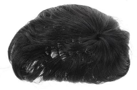 Happyyami Peluca Para Hombre Peluquín Corto Cabello Peluca Realista Fácil De Usar
