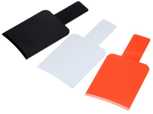 Planche 3 Pièces Plate Capillaire Teinture de Plastique | Outil Réutilisable, Base Stable pour Peinture et Décoloration, Nettoyage Facile, Usage Professionnel à Domicile