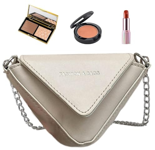 Generisch Lederschleiftasche, Kettenschlingbeutel für Frauen,geformte kleine Kupplungspanne | Trendy Clutch Messenger -Tasche für Brieftasche, Schlüssel