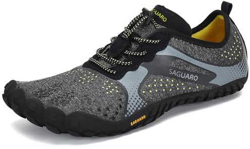 SAGUARO Barefoot Hombre Mujer Zapatillas Minimalistas para Zero Drop Soles y Wide Tox Box,Gr.35-48 EU
