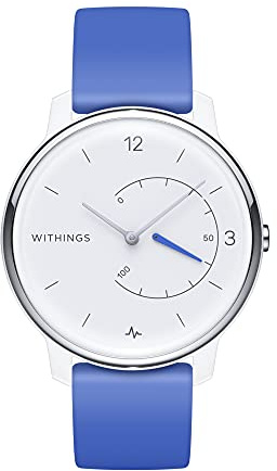 Withings Move ECG - Fitnessuhr mit Aktivitäts- und Schlaftracking, EKG-Funktion, Connected GPS, wasserdicht