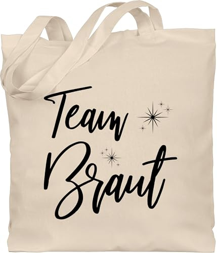 Shirtracer - Baumwolltasche - JGA Junggesellenabschied Frauen - Team Braut