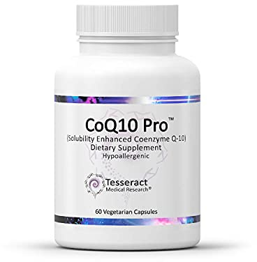 CoQ10 Pro, Coenzyme Q10 for Heart Health, Muscle Health and Cellular Energy Production, Antioxidant Supplement for Optimal Cardiovascular Health Support, Hypoallergenic, CoQ10 300mg, 60 Capsules