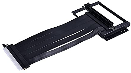 Kit+Riser+PCIe+4.0+16X+Lian-Li+pour+O11+Dynamic+Evo+avec+support+vertical+et+nappe+20cm+%28Noir%29