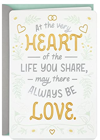 Hallmark Wedding Card (May There Always Be Love)