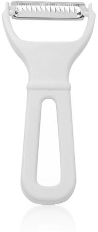 EIROVYA Cortador de verdura，pelador verduras，1 unidad Cortador de Verduras Multifuncional para Pelar en Juliana, Fácil de Pelar Tiras Precisas de Frutas y Verduras como Zanahorias y Pepinos