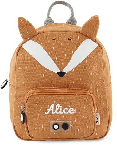 upstitch studio Kindergartenrucksack Fuchs Trixie mit Namen Small (Fuchs, Rucksack SMALL)