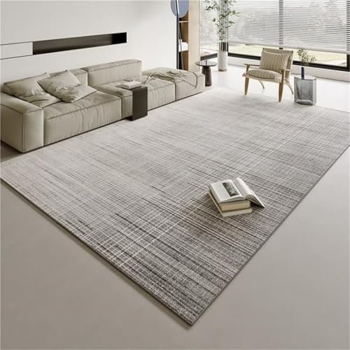 ROSURUG Zimmer Deko Jungs Kinderzimmer Teppich 200X300cm Minimalistischer Stil Kristall Samt Teppich Wohnzimmer Schlafzimmer Zubehör waschbar Teppich Schlafzimmer Klein Bettbank Schlafzimmer Grau