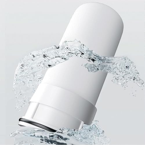 Zuquik Wasserfilter Wasserhahn, 7-stufiges Premium-Leitungswasser-Filtrationssystem – PP-Kunststoffschale mit 304 Edelstahl & Keramikfilter für Küche & Bad (inklusive extra Filter)