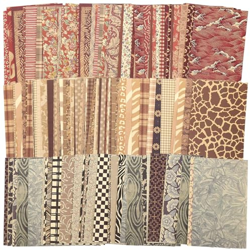 180 Blätter Vintage Scrapbooking Papier, Scrapbook Zubehör Bastelpapier 13×8cm, Decoupage Papier mit Muster 3 Themenpakete Gemischtes Designpapier Deko Papier für Notizbücher, Journal, DIY Dekoration