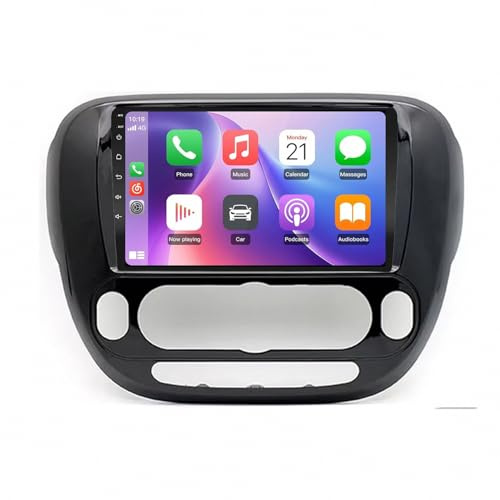 Carplay-Skärm för Kia Soul 2013-2019 Röststyrning, Gps-Navigering, Med Kamera, Dashcam, Wifi, Bluetooth Bilradio Stereo Gps Navi, 4 Kärna 1G＋32G