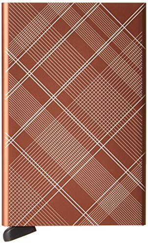 Secrid Cardprotector Laser Tartan Rust Portemonnaie Cla-Tartan-Rust